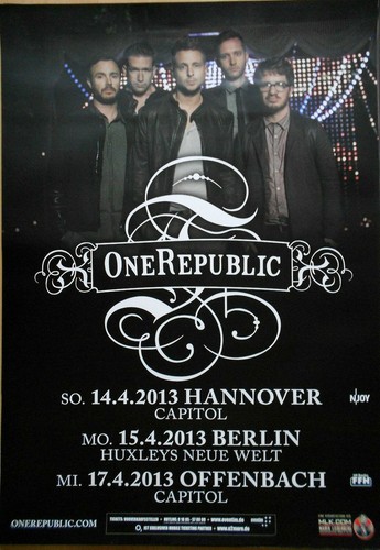 One republic 2013 tour - republic,