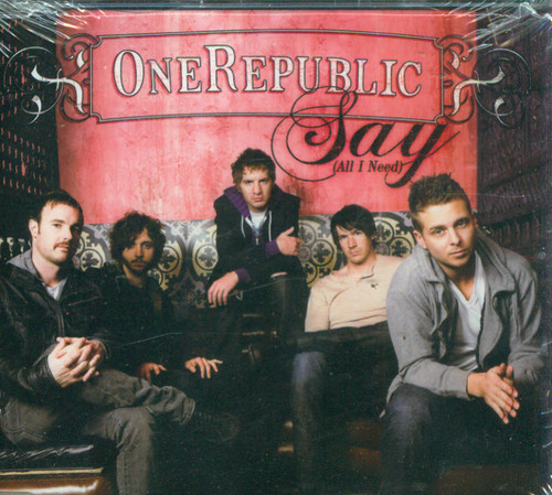 Maxi one republic say all - cd,